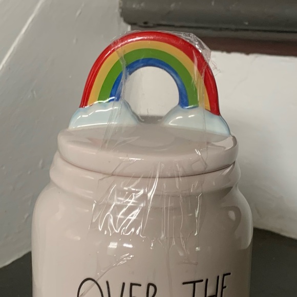 Rae Dunn OVER THE RAINBOW Canister - Picture 4 of 8